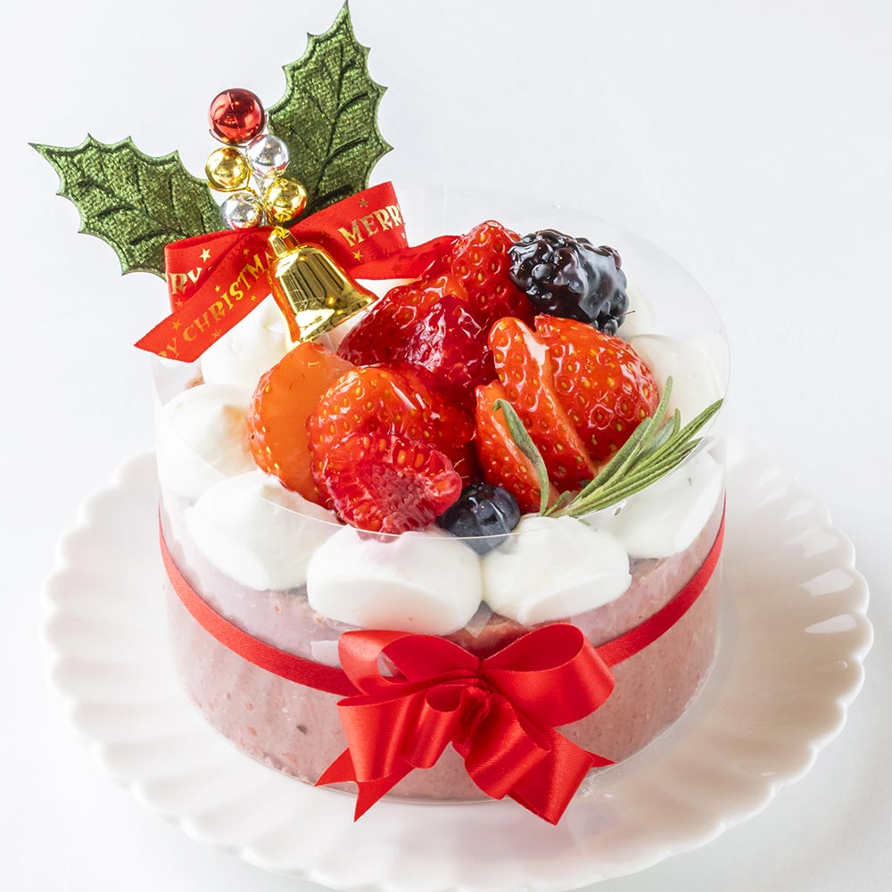 いちごのバウムソースケーキ3号