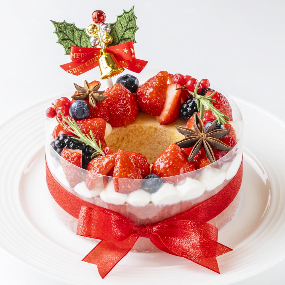 いちごのバウムソースケーキ5号