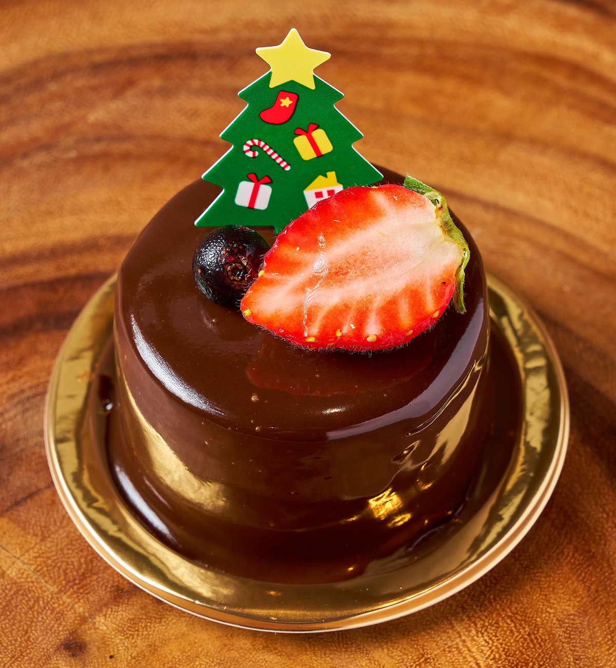 1人前クリスマスチョコムース